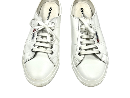 White Shoes Sneakers By Superga, Size: 9 For Cheap