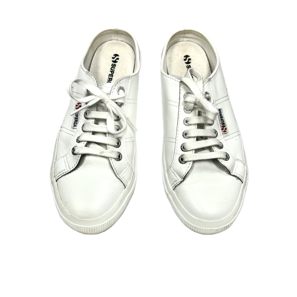 White Shoes Sneakers By Superga, Size: 9 For Cheap