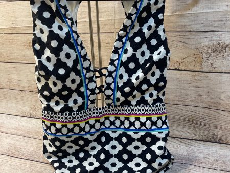 Black & White Swimsuit Trina Turk, Size 4 Online Hot Sale