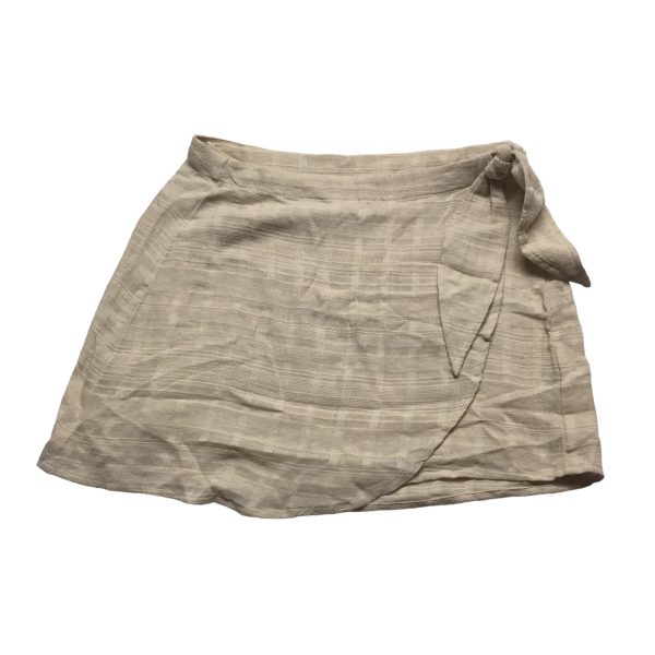 Tan Skirt Mini & Short Madewell, Size S Discount