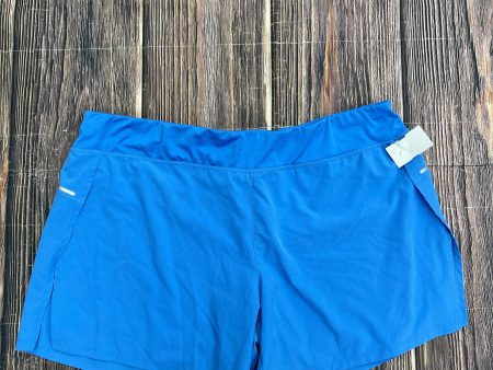 Blue Athletic Shorts Avia, Size 1x Sale