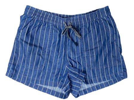 Blue & White Shorts J. Crew, Size S on Sale