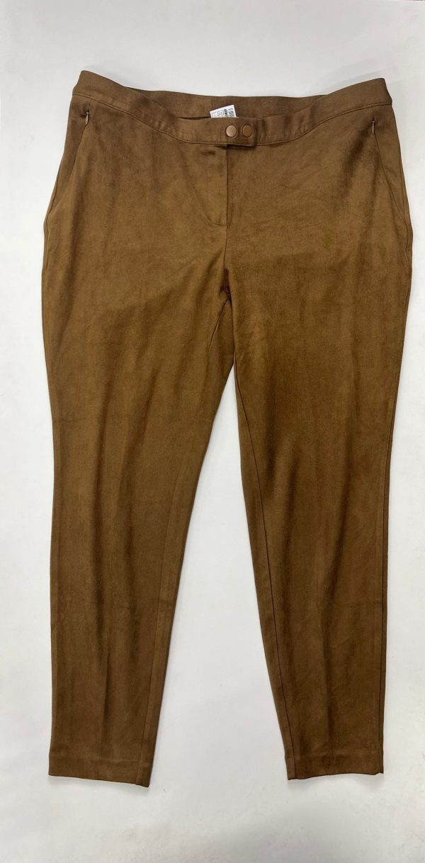 Brown Pants Work dress J Jill, Size 18 Supply