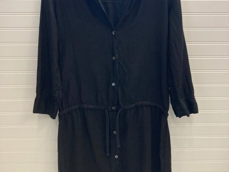 Black Dress Casual Midi James Perse, Size M Fashion