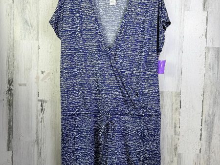 Blue & White Romper La Blanca, Size S Cheap