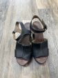 Black Sandals Heels Block Roan, Size 9 For Discount