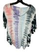 Tie Dye Print Top Short Sleeve Basic Torrid, Size L Cheap