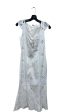 White Dress Casual Maxi Clothes Mentor Online now