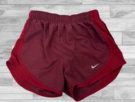 Red Athletic Shorts Nike Apparel, Size Xs Online now