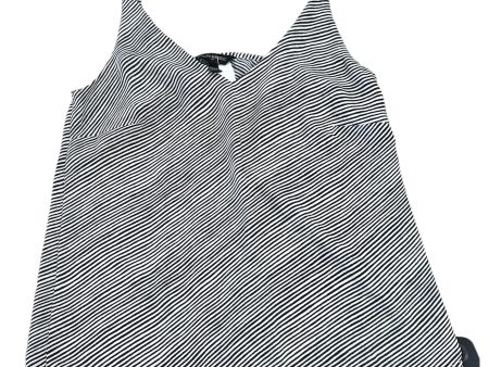 Black & White Top Sleeveless Banana Republic, Size Xxs Online Hot Sale