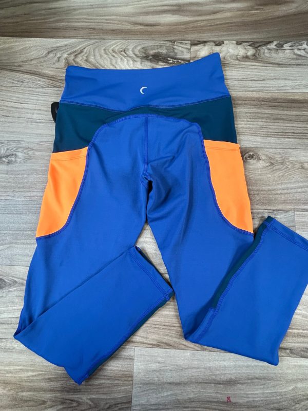 Blue & Orange Athletic Leggings Zyia, Size S For Sale