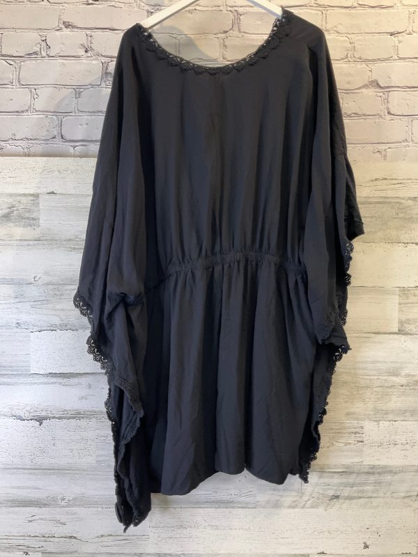 Black Swimwear Cover-up Clothes Mentor, Size 4x Supply