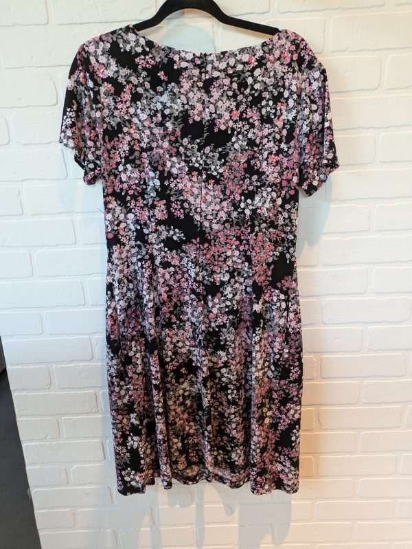 Black & Pink Dress Work Roz And Ali, Size L Supply