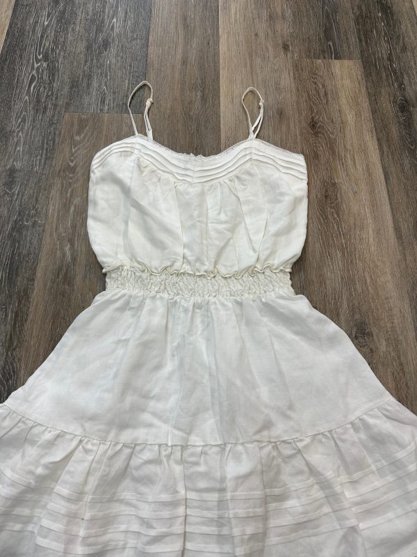 White Dress Casual Short Saltwater Luxe, Size M Online Hot Sale