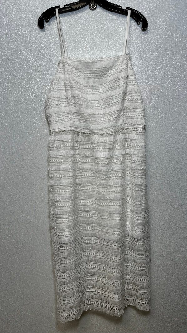 White Dress Casual Midi Ali And Jay, Size Xl For Cheap