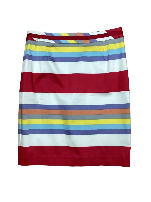 Striped Pattern Skirt Mini & Short Boden, Size 10 Online now