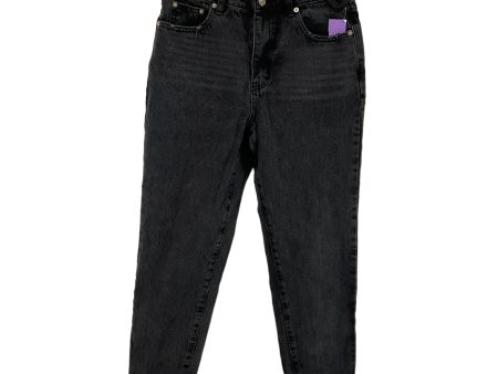 Black Denim Jeans Boot Cut Clothes Mentor, Size 6 For Sale