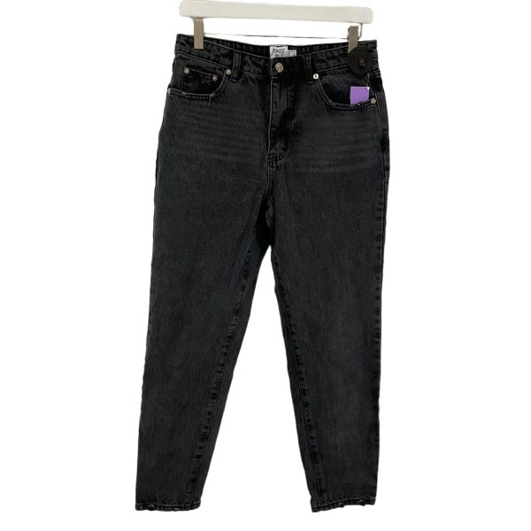 Black Denim Jeans Boot Cut Clothes Mentor, Size 6 For Sale