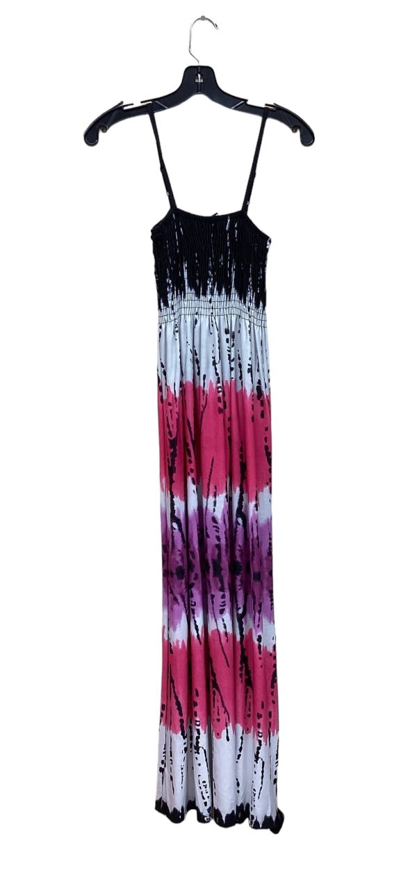 Tie Dye Print Dress Casual Maxi Clothes Mentor, Size M Online now