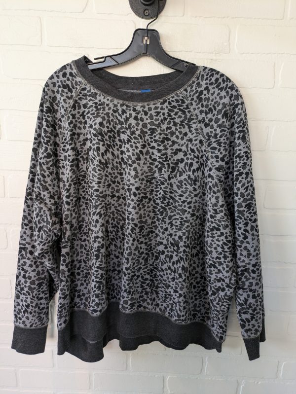 Black & Grey Sweatshirt Crewneck Old Navy, Size Xxl Discount