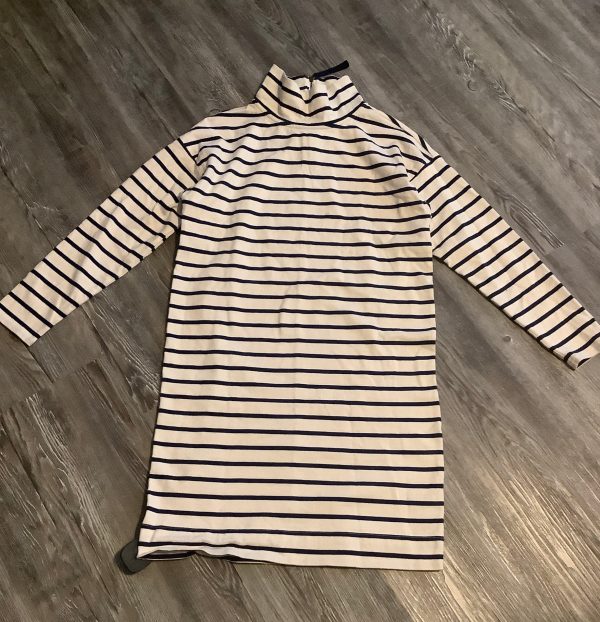 Striped Pattern Dress Casual Short Vineyard Vines, Size Xs For Discount