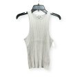 Silver Top Sleeveless Basic Madewell, Size L For Sale