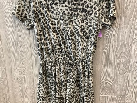 Animal Print Dress Casual Midi Old Navy, Size S Cheap