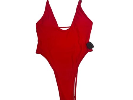 Red Swimsuit Clothes Mentor, Size M Online Hot Sale