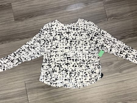 Black & White Top Long Sleeve Old Navy, Size 3x For Cheap