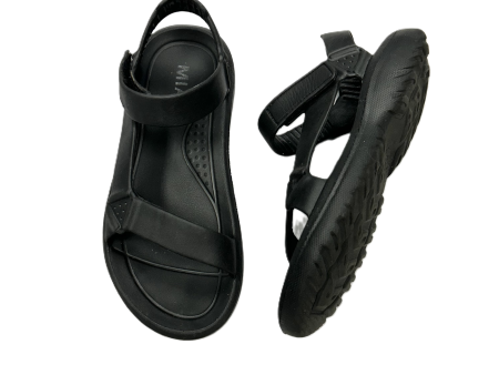 Black Sandals Sport By Mia, Size: 7 Hot on Sale