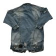 Blue Denim Jacket Denim New Look, Size S on Sale