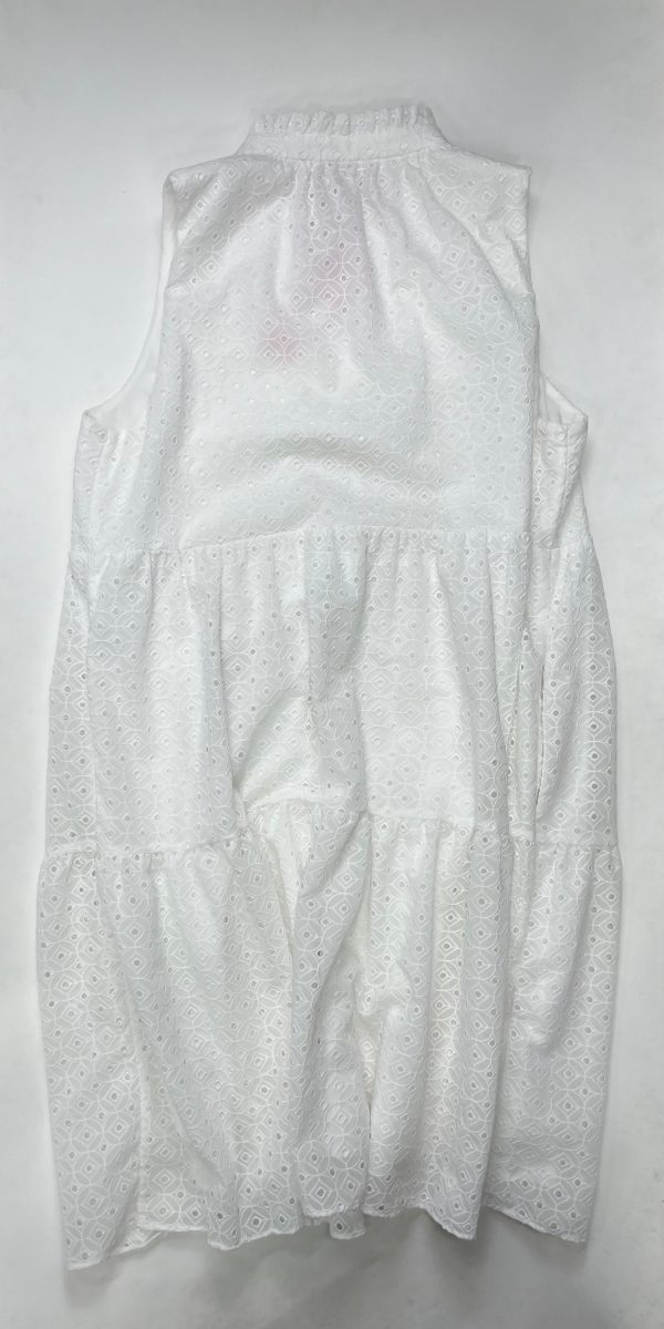 White Dress Party Midi Lilly Pulitzer NWT, Size L Online Sale