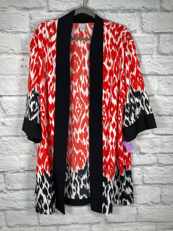 Black & Red Kimono Chicos, Size M For Discount