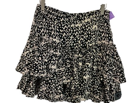 Black & Cream Athletic Skirt Maeve, Size M For Discount