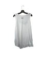 White Athletic Tank Top Nike, Size 1x Cheap