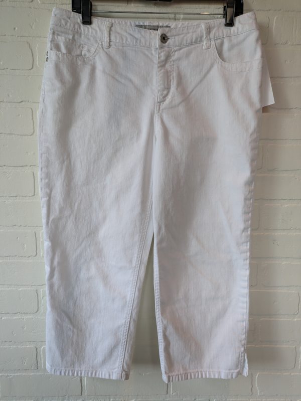 White Capris Chicos, Size 8 Cheap