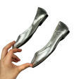 Silver Shoes Flats By Classified, Size: 6 Online Hot Sale