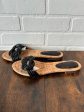 Black Sandals Flats Esprit, Size 7.5 Online now