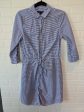 Blue & White Dress Casual Short Tommy Hilfiger, Size M Discount