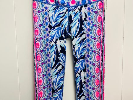 Blue & Pink Pants Leggings Lilly Pulitzer, Size S For Cheap