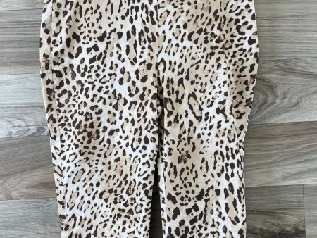 Animal Print Capris Chicos, Size Xs Sale