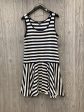 Striped Pattern Dress Casual Midi Dkny, Size L Online now