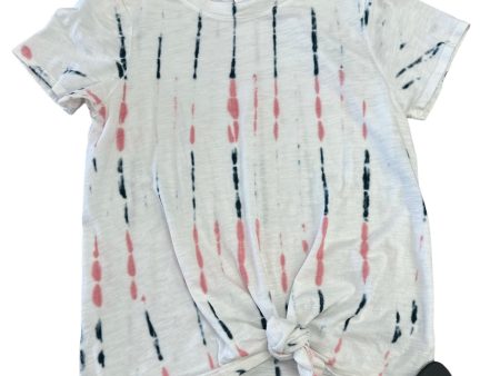 Tie Dye Print Top Short Sleeve Sanctuary, Size S Sale