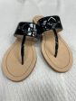 Black & Brown Sandals Flats Kate Spade, Size 7 For Sale