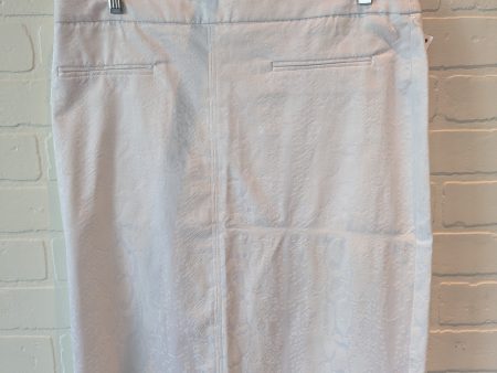 White Skirt Midi Attyre, Size 12 Discount