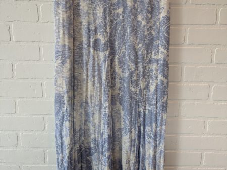 Blue & Cream Skirt Maxi Tommy Bahama, Size 8 Sale