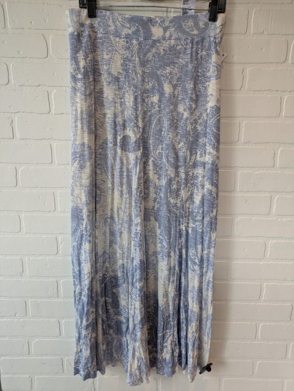 Blue & Cream Skirt Maxi Tommy Bahama, Size 8 Sale