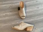 Taupe Shoes Heels Block Sbicca, Size 7 Online Sale