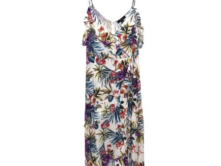 Tropical Print Dress Casual Maxi Forever 21, Size 1x on Sale