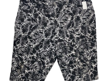 Black & White Shorts Cj Banks, Size 22w For Discount